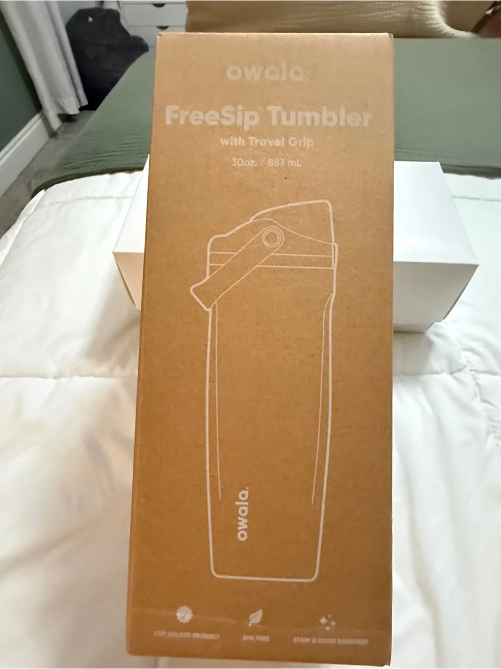 Owala FreeSip Tumbler 30oz in Black